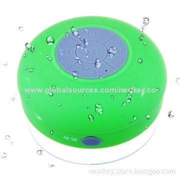 Waterproof Bluetooth Speaker, Manual with FM Radio, Portable, Anti-dustNew